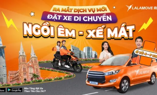 Lalamove ra mắt dịch vụ gọi xe công nghệ chở khách tại Việt Nam