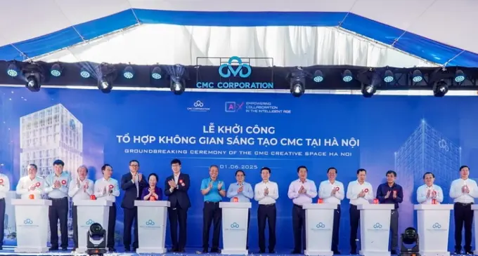 Tập đoàn CMC đầu tư 300 triệu USD khởi công Tổ hợp Không gian Sáng tạo CCS Hà Nội
