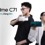 Smartphone realme C71 sạc 45W với AI cho phân khúc phổ thông ra mắt người dùng ở Việt Nam