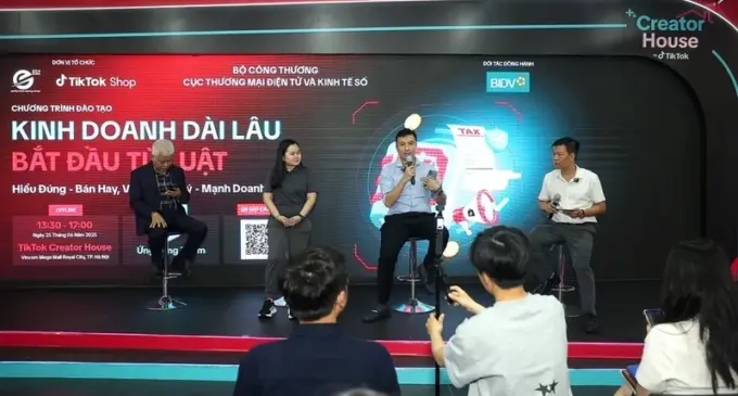 Khởi động chương trình đào tạo pháp lý cho cộng đồng nhà bán hàng và nhà sáng tạo trên TikTok Shop