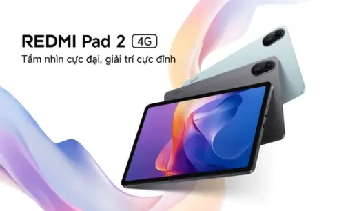 Xiaomi Việt Nam ra mắt dòng Redmi Pad 2 Series màn hình lớn, pin khủng