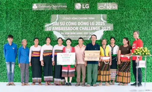 LG triển khai chương trình Đại sứ Cộng đồng LG 2025 tại Vườn Quốc gia Bến En