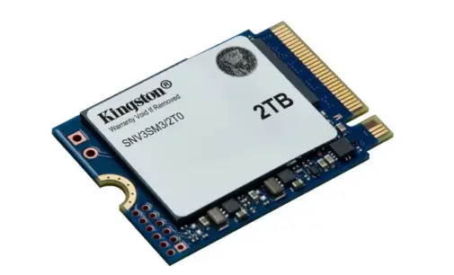 Kingston ra mắt ổ cứng NV3 PCIe 4.0 NVMe SSD kích thước mới M.2 2230