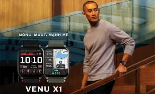 Garmin ra mắt tại Việt Nam smartwatch GPS siêu mỏng Garmin Venu X1 với màn hình 2 inch
