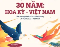 Hình ảnh hai quốc điểu Hoa Kỳ và Việt Nam kỷ niệm 30 năm quan hệ hợp tác hai nước