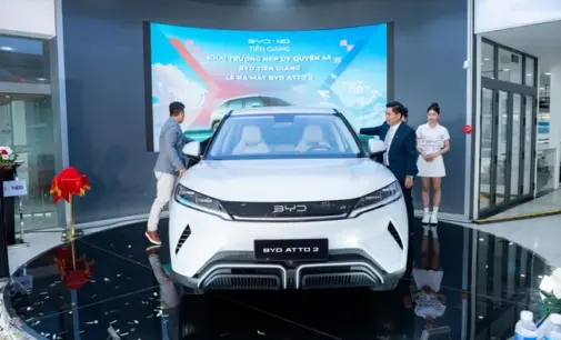 BYD khai trương showroom 4S tại Đồng Tháp lớn nhất miền Tây và mở bán xe điện BYD Atto 2