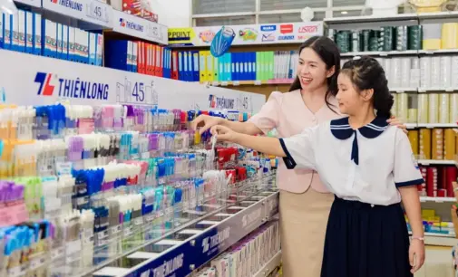 Thương hiệu văn phòng phẩm Thiên Long ưu đãi trong mùa tựu trường 2025
