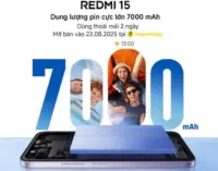 Xiaomi chuẩn bị mở bán tại Việt Nam smartphone Redmi 15 với siêu pin Silicon-Carbon 7.000mAh