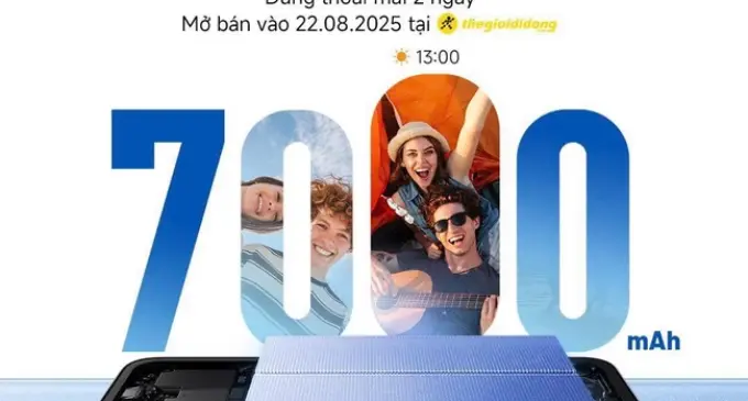 Xiaomi chuẩn bị mở bán tại Việt Nam smartphone Redmi 15 với siêu pin Silicon-Carbon 7.000mAh