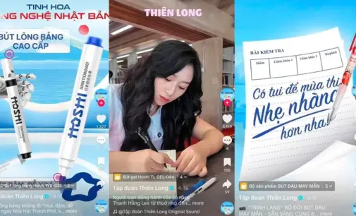 “Bút bi” Thiên Long “trẻ hóa” thành công cùng kỷ nguyên số trên TikTok Shop