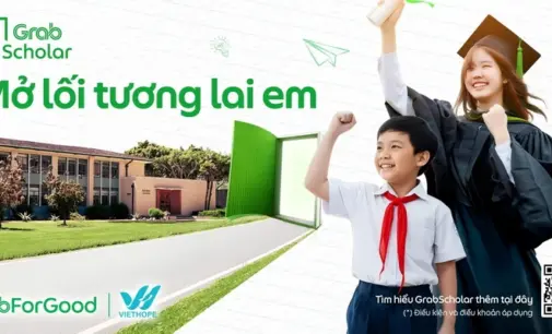 Grab lần đầu tiên triển khai chương trình học bổng GrabScholar dành cho 306 sinh viên – học sinh ở Việt Nam