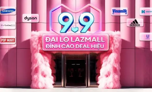 Lazada khởi động Ngày hội siêu sale ngày đôi 9.9: Giảm giá đến 50%, freeship và vô vàn deal chớp nhoáng đồng giá 99K