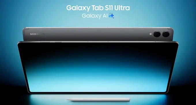 Samsung ra mắt bộ đôi tablet Galaxy AI cao cấp Galaxy Tab S11 Series mỏng nhẹ mạnh mẽ với bút S Pen mới
