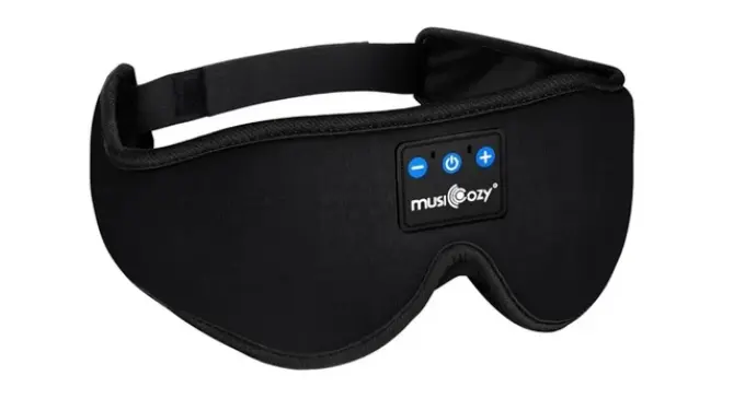 Chiếc băng-đô ngủ có tích hợp tai nghe bluetooth