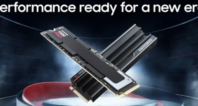 Dòng ổ cứng Samsung SSD 9100 PRO PCIe 5.0 có thêm phiên bản 8TB