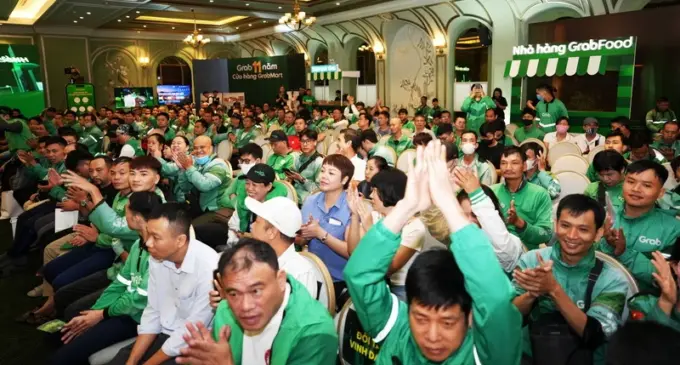Grab tổ chức chuỗi hoạt động tri ân các đối tác tài xế tại Việt Nam