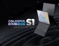 COLORFUL ra mắt laptop COLORFUL Rimbook S1 cân bằng giữa hình thức và tốc độ cho các tác vụ hằng ngày
