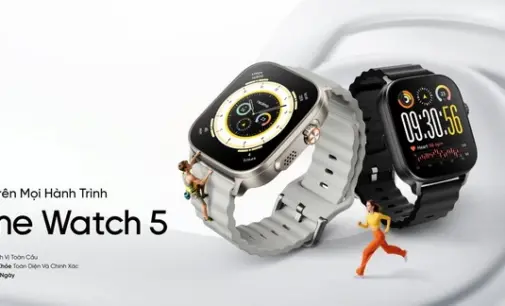Realme ra mắt đồng hồ thông minh realme Watch 5 tại Việt Nam với thời lượng pin 14 ngày