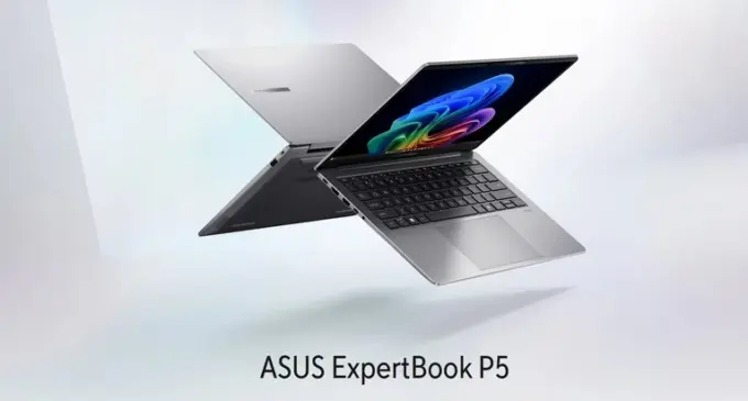 Laptop doanh nhân ASUS ExpertBook P5: di động, hiệu năng và bảo mật với AI