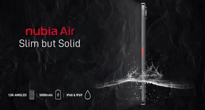 ZTE ra mắt thị trường Việt Nam smartphone nubia Air siêu mỏng chỉ 5,9mm với pin 5.000mAh
