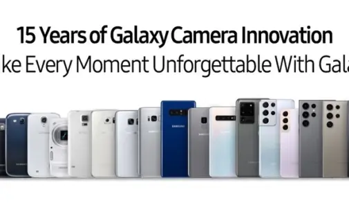Hành trình 15 năm tiến về phía trước của công nghệ Galaxy camera từ Samsung