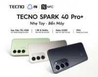 TECNO Việt Nam ra mắt smartphone SPARK 40 Pro+ siêu mỏng 6,49mm