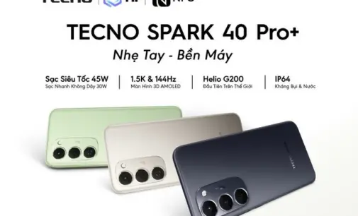 TECNO Việt Nam ra mắt smartphone SPARK 40 Pro+ siêu mỏng 6,49mm
