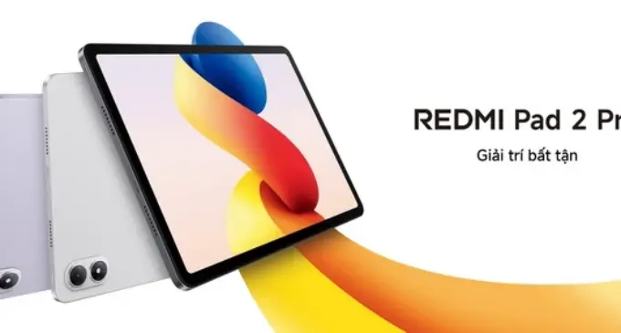 Xiaomi Việt Nam mở chương trình đặt trước cho bộ đôi REDMI Pad 2 Pro Series màn hình 12.1 inch và pin 12.000mAh