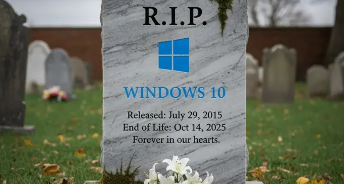 Windows 10 “nghỉ hưu”