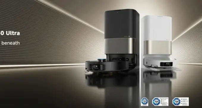 Robot hút bụi lau nhà Dreame X50 Ultra được Tạp chí Time chọn vào danh sách “Những Phát minh Tốt nhất 2025”