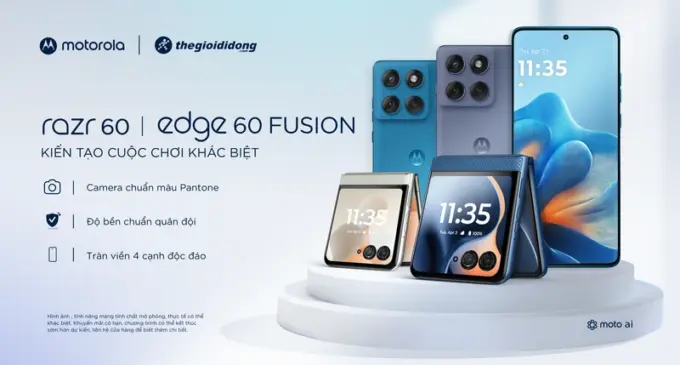 Motorola trở lại thị trường di động Việt Nam khởi đầu hành trình “Kiến tạo cuộc chơi khác biệt” với smartphone thanh và gập