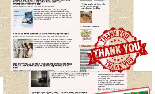 35 triệu lời cảm ơn xin gửi đến bạn đọc bằng hữu của tệ xá phamhongphuoc