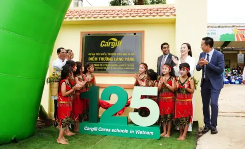 Cargill kỷ niệm 30 năm hoạt động tại Việt Nam và khánh thành điểm trường Cargill Cares thứ 125