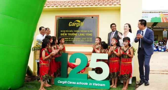Cargill kỷ niệm 30 năm hoạt động tại Việt Nam và khánh thành điểm trường Cargill Cares thứ 125
