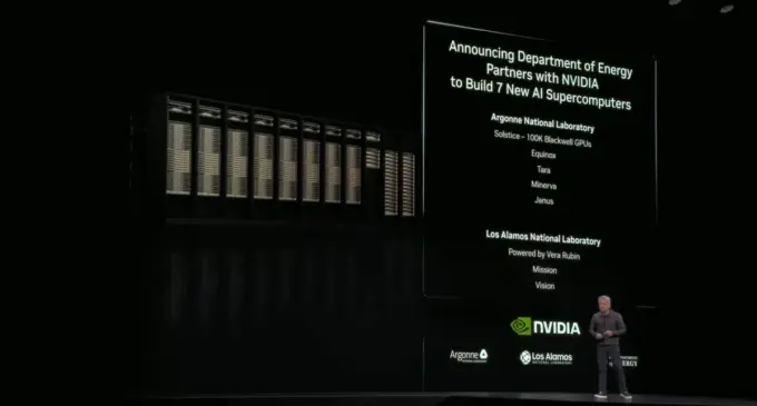 NVIDIA và các đối tác xây dựng 7 AI supercomputer cho chính phủ Mỹ có sức mạnh của hàng trăm ngàn AI Blackwell GPU