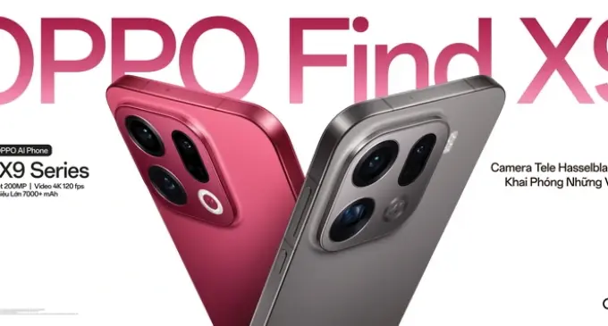 Giá bán chính thức tại Việt Nam của bộ đôi smartphone flagship OPPO Find X9 và Find X9 Pro