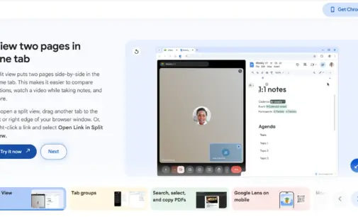 Split View: Xem 2 trang web cùng một lúc với trình duyệt web Google Chrome