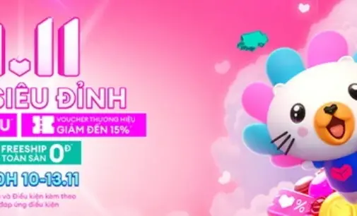 Lazada chi gần 700 tỷ đồng khuyến mại cho dịp siêu sale ngày đôi 11.11