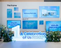 Cửa hàng Samsung West Lake khuyến mại mừng sinh nhật 1 tuổi trong dịp kỷ niệm 3 thập kỷ Samsung ở Việt Nam