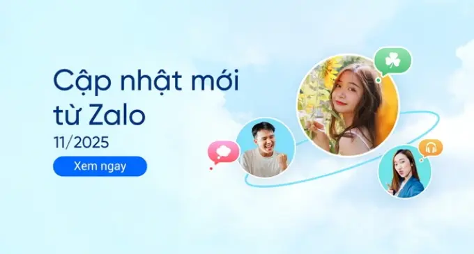 Trải nghiệm những cập nhật mới trên Zalo tháng 11-2025