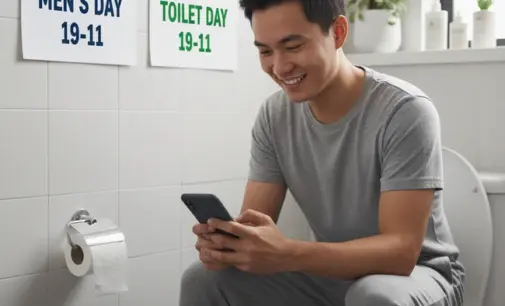 Khi Ngày Đàn ông Quốc tế chung với Ngày Nhà vệ sinh Thế giới
