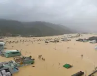 Người đây, kẻ đó đau xé lòng giữa trận mưa lũ lịch sử