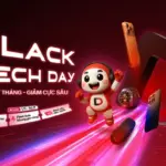 “Black Tech Day” lớn nhất năm 2025: Điện thoại giảm gần 10 triệu đồng, phụ kiện từ 9.000 đồng