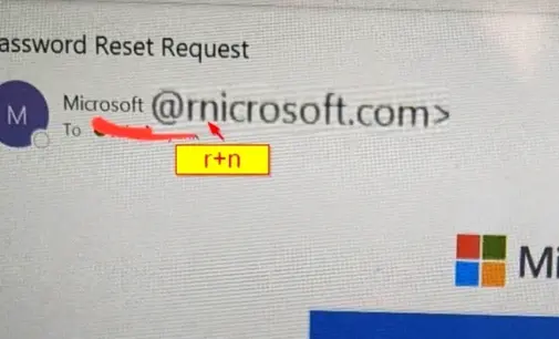 Cảnh báo: Tin tặc tạo tên miền dễ nhầm lẫn để mạo danh Microsoft