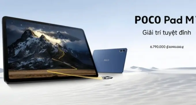 POCO mở rộng hệ sinh thái công nghệ tại Việt Nam với máy tính bảng POCO Pad M1