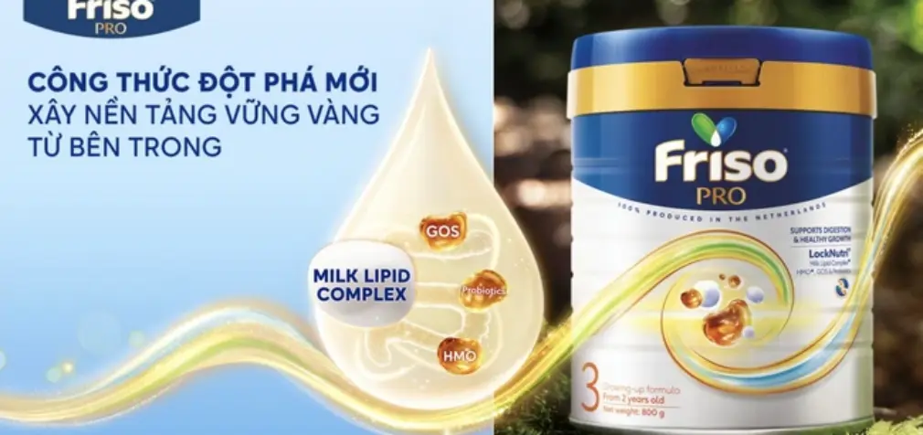 Lazada và Friso đồng hành ưu tiên hàng đầu cho chất lượng sữa