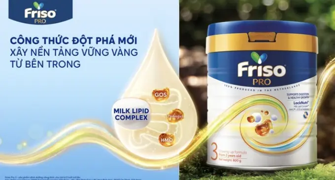 Lazada và Friso đồng hành ưu tiên hàng đầu cho chất lượng sữa
