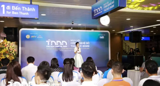 Ngày hội Công nghệ số Thủ Đức – Thu Duc Digital Day 2025 có hơn 14.500 lượt khách tham gia