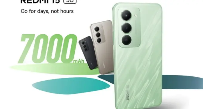 Xiaomi ra mắt REDMI 15 5G tích hợp NFC trong phân khúc 5 triệu đồng tại Việt Nam