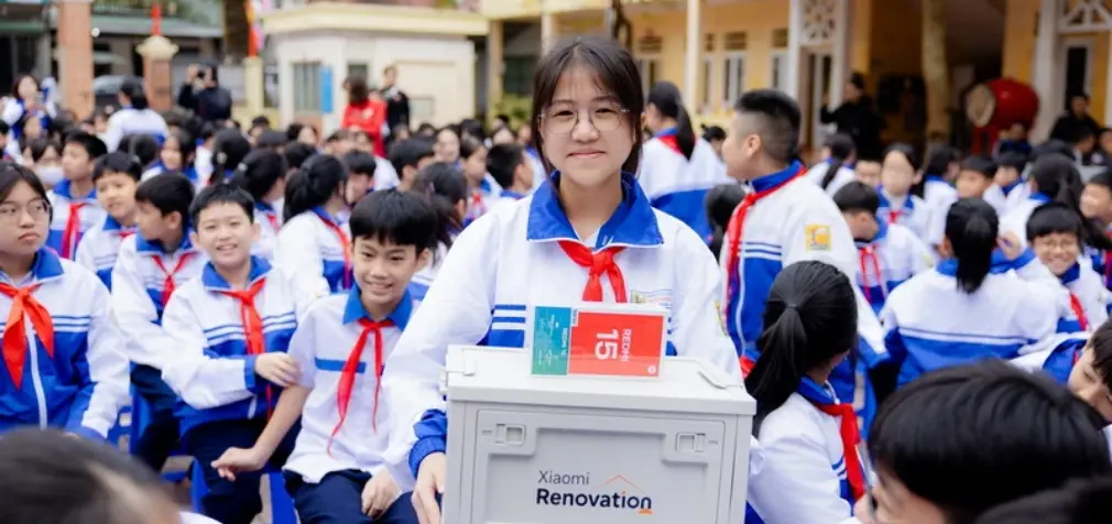 Xiaomi Việt Nam tân trang điểm trường vùng cao bị lũ lụt và tặng thiết bị cho nhà trường thông qua chiến dịch Xiaomi Renovation 2025